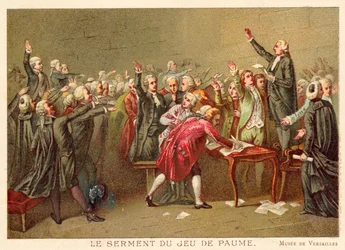 El Juramento del Juego de Pelota, Revolución Francesa, 20 de junio de 1789